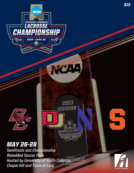 2023 NCAA Division I Women's Lacrosse Championship Program